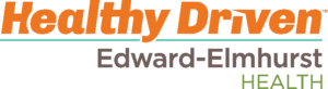 Impulsado por la salud, logotipo de Edward-Elmhurst Health