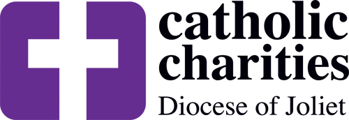 شعار أبرشية الجمعيات الخيرية الكاثوليكية في جولييت